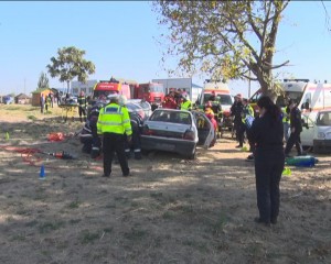 ACCIDENT CU VICTIME MULTIPLE. EXERCIŢIU PENTRU TESTAREA FORŢELOR DE INTERVENŢIE