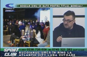 BOGDAN DINU SE BATE PENTRU TITLUL MONDIAL