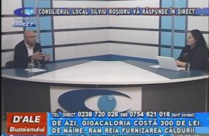 CONSILIERUL LOCAL SILVIU ROŞIORU, LA CAMPUS TV