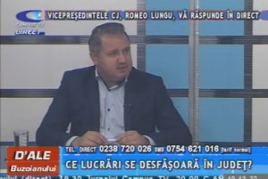 VICEPREŞEDINTELE CONSILIULUI JUDEŢEAN, ROMEO LUNGU, LA CAMPUS TV