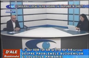 CONSILIERUL LOCAL SILVIU ROŞIORU, LA CAMPUS TV