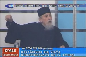 PREOTUL IUSTINIAN STOICA DE LA MUNTELE ATHOS, LA CAMPUS TV