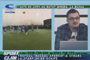 SUTE DE COPII AU BĂTUT MINGEA, LA BUZĂU