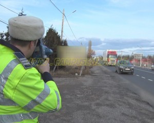 ÎN VIZORUL RADARELOR. ACŢIUNE DE AMPLOARE A POLIŢIEI RUTIERE
