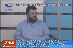 SENATORUL ALDE DORIN BĂDULESCU, LA CAMPUS TV