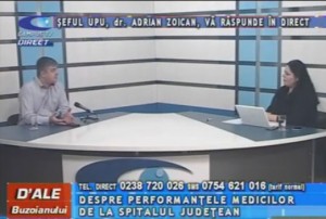ŞEFUL UPU, DR. ADRIAN ZOICAN, LA CAMPUS TV