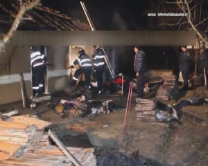 CRIMĂ MASCATĂ DE INCENDIU LA VADU PAŞII.  A UCIS DOI FRAŢI