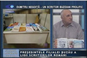 DUMITRU NEGOIŢĂ - UN SCRIITOR BUZOIAN PROLIFIC