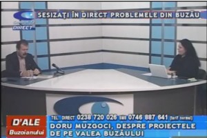DORU MUZGOCI, DESPRE PROBLEMELE DE PE VALEA BUZĂULUI