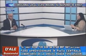 CONSILIERUL LOCAL SILVIU ROŞIORU, LA CAMPUS TV