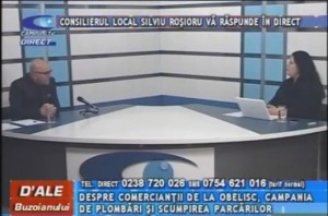 CONSILIERUL LOCAL SILVIU ROŞIORU, LA CAMPUS TV