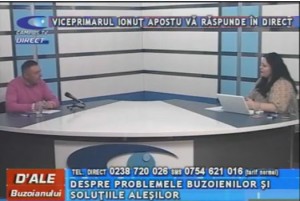 VICEPRIMARUL IONUŢ APOSTU, LA CAMPUS TV