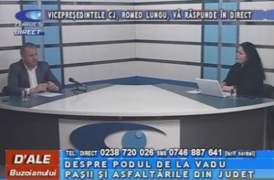 VICEPREŞEDINTELE CJ, ROMEO LUNGU, LA CAMPUS TV