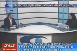 DEPUTATUL PSD SEBASTIAN RADU, LA CAMPUS TV