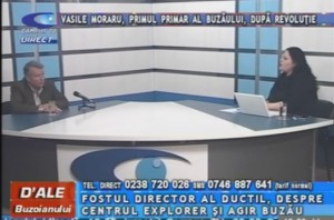 VASILE MORARU, PRIMUL PRIMAR AL BUZĂULUI DUPĂ REVOLUŢIE, LA CAMPUS TV