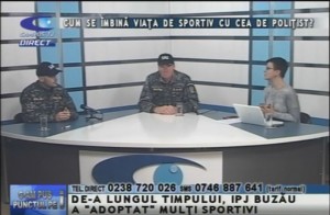 CUM SE ÎMBINĂ VIAŢA DE SPORTIV CU CEA DE POLIŢIST?