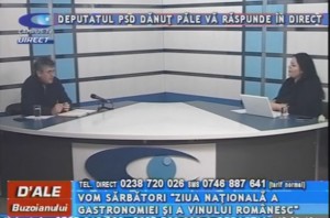 DEPUTATUL PSD DĂNUŢ PĂLE, LA CAMPUS TV