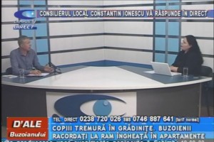 CONSILIERUL LOCAL CONSTANTIN IONESCU, LA CAMPUS TV