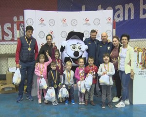PESTE 1.000 DE COPII , ÎN SALA SPORTURILOR. "ÎMPREUNA SUNTEM FOTBAL ÎN GRĂDINIȚE", PROIECT DERULAT DE FRF