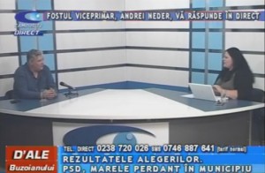 FOSTUL VICEPRIMAR ANDREI NEDER, LA CAMPUS TV