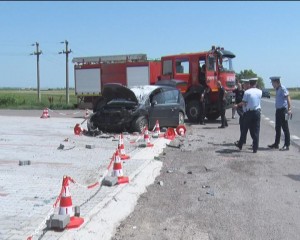 ACCIDENT PROVOCAT DE UN OCTOGENAR. A FOST IMPLICAT ŞI DAN TULPAN