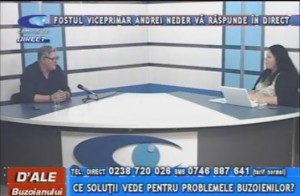 FOSTUL VICEPRIMAR ANDREI NEDER, LA CAMPUS TV