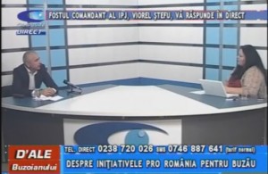 FOSTUL COMANDANT AL IPJ, VIOREL ŞTEFU, LA CAMPUS TV