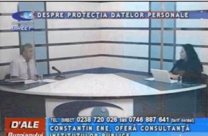 DESPRE PROTECŢIA DATELOR PERSONALE