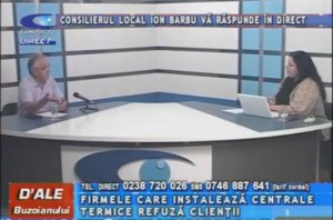 CONSILIERUL LOCAL ION BARBU, LA CAMPUS TV