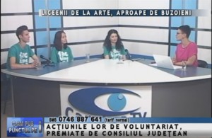 LICEENII DE LA ARTE, APROAPE DE BUZOIENI