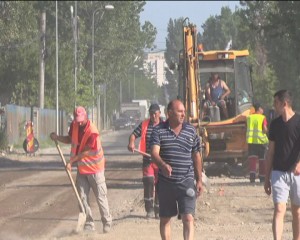 LUCRĂRI DE SEZON. ŞANTIER PE DRUMUL CĂTRE MAREA NEAGRĂ