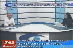 CONSILIERUL LOCAL SILVIU ROŞIORU, LA CAMPUS TV