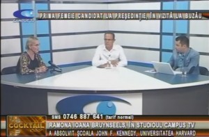 PRIMA FEMEIE CANDIDAT LA PREŞEDINŢIE, ÎN VIZITĂ LA BUZĂU