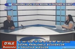 CONSILIERUL LOCAL SILVIU ROŞIORU, LA CAMPUS TV