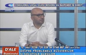 CONSILIERUL LOCAL SILVIU ROŞIORU, LA CAMPUS TV