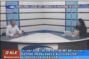 CONSILIERUL LOCAL CONSTANTIN IONESCU, LA CAMPUS TV
