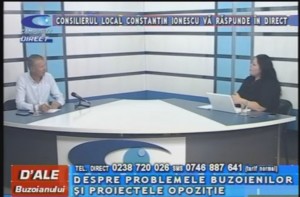 CONSILIERUL LOCAL CONSTANTIN IONESCU, LA CAMPUS TV