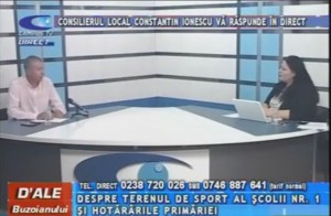 CONSILIERUL LOCAL CONSTANTIN IONESCU, LA CAMPUS TV