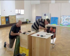 UN PICTOR LA MUZEU. EXPOZIŢIE PERSONALĂ A ARTISTULUI PLASTIC FLORIN MENZOPOL