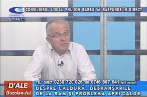CONSILIERUL LOCAL ION BARBU, LA CAMPUS TV
