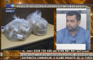 PRODUCĂTORUL CORNURILOR ARE ULTIMATUM DE LA CJ BUZĂU