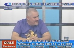 CRISTI ŞI IRINEL MARTIN, ÎN STUDIOUL CAMPUS TV