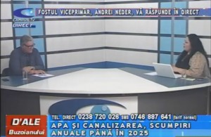 FOSTUL VICEPRIMAR ANDREI NEDER, LA CAMPUS TV