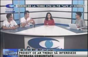 LICEENII DE LA TEHNIC ŞTIU SĂ FIE "SAFE AT SCHOOL"