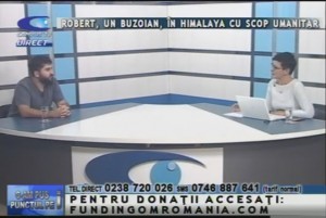 UN BUZOIAN ÎN HIMALAYA, CU SCOP UMANITAR