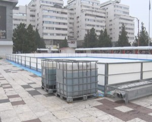 GHEAŢĂ ARTIFICIALĂ, DE 1 DECEMBRIE. PATINOARUL SE VA DESCHIDE DE ZIUA NAŢIONALĂ