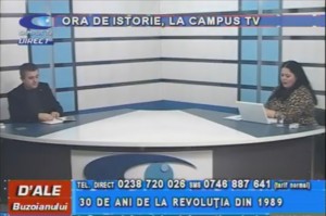 ORA DE ISTORIE, LA CAMPUS TV