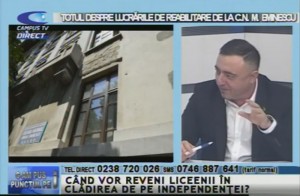 TOTUL DESPRE LUCRĂRILE DE REABILITARE LA COLEGIUL EMINESCU