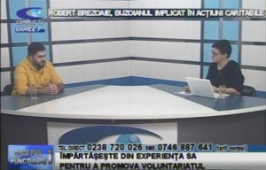 ROBERT BREZOAIE, BUZOIANUL IMPLICAT ÎN ACŢIUNI CARITABILE