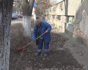 CURĂŢENIE LA BLOCURI. SE CURĂŢĂ SPAŢIILE VERZI ŞI SE TOALETEAZĂ COPACII